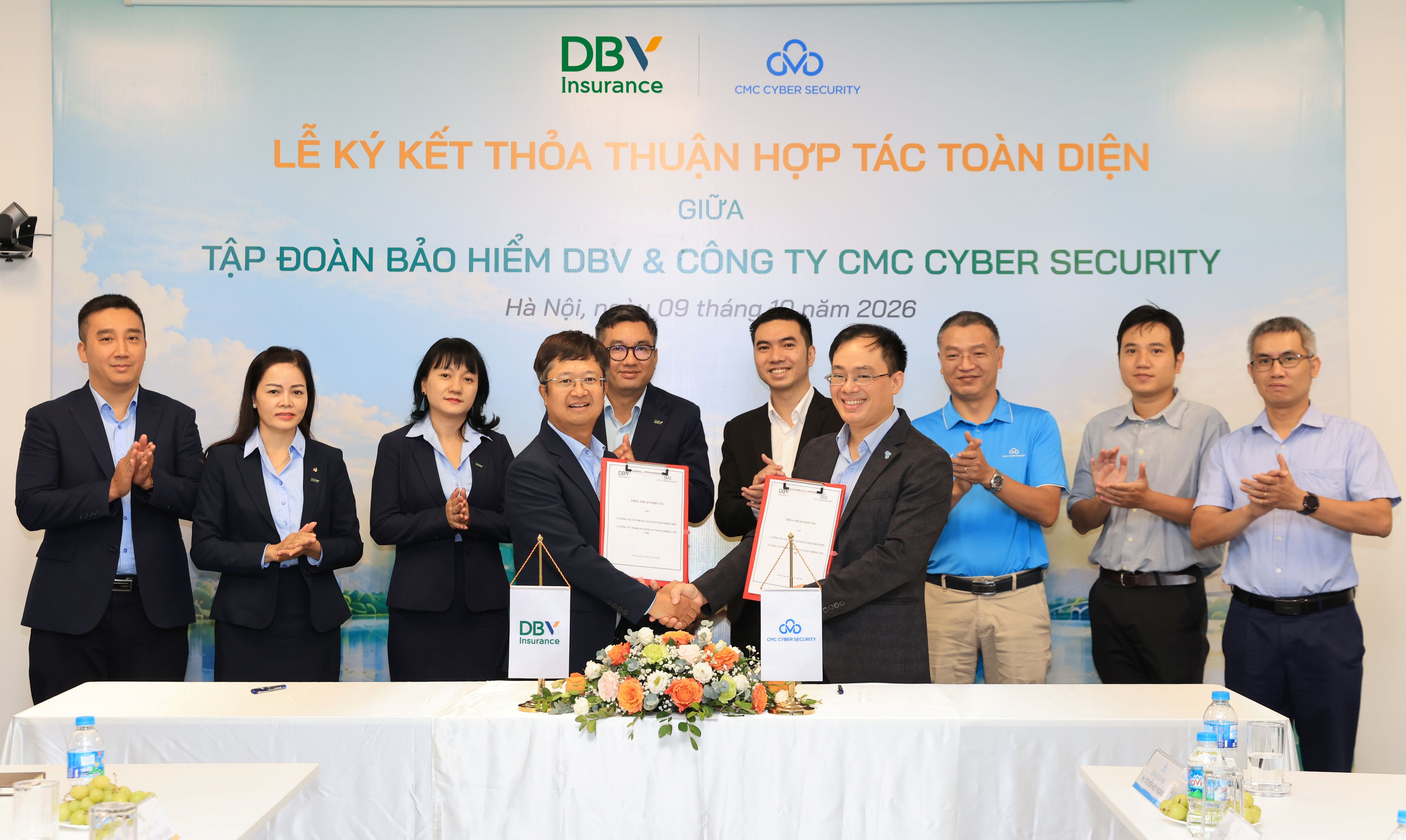 DBV và CMC Cyber Security hợp tác toàn diện, kết nối công nghệ và bảo hiểm để gia tăng giá trị cho khách hàng